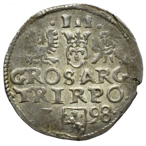 Zygmunt III Waza, Trojak 1598 Wschowa 