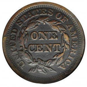 USA, 1 cent 1851