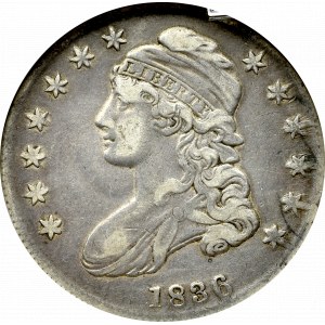 USA, 50 centów 1836 