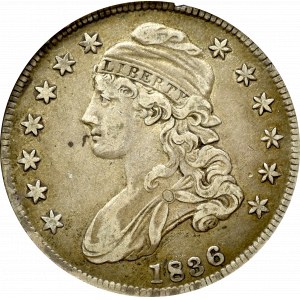 USA, 50 centów 1836
