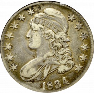 USA, 50 centów 1834