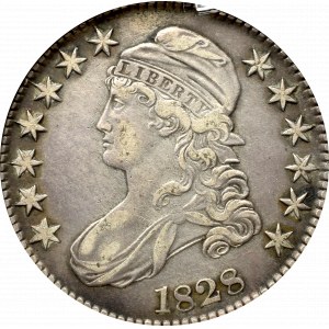 USA, 50 centów 1828 