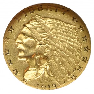 USA, 2 1/2 dolara 1913