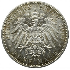 Germany, 5 mark 1904 A Berlin