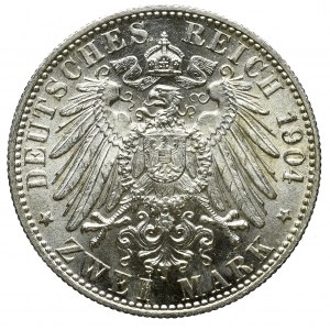 Germany, Bremen 2 mark 1904 J