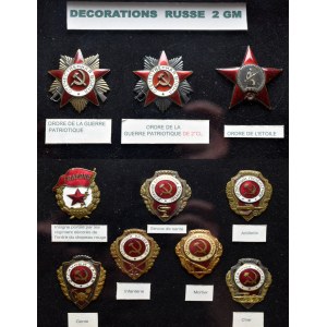 ZSRR, Zestaw odznak i odznaczeń