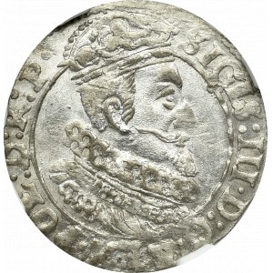Zygmunt III Waza, Grosz 1626 Gdańsk - R P NGC UNC Details