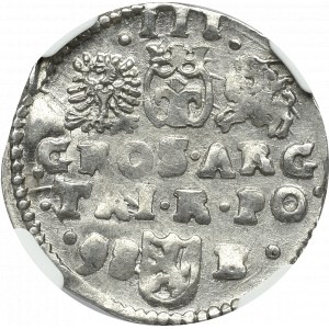 Zygmunt III Waza, Trojak 1598 Bydgoszcz - nieopisany G. NGC MS62
