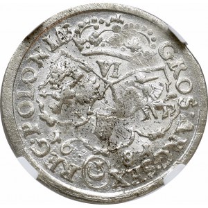 Jan III Sobieski, Szóstak 1681 Bydgoszcz - NGC MS62