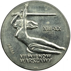 PRL, próba 10 złotych 1965 b.z. nike, nikiel