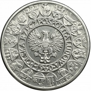 PRL, próba 100 złotych 1960 Mieszko i Dąbrówka b.z. nikiel