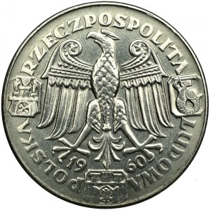 PRL, próba 100 złotych 1960 Mieszko i Dąbrówka b.z. nikiel
