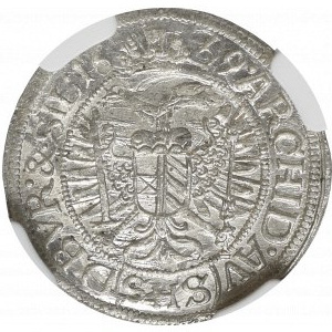 Śląsk, 3 Krajcary 1669 SHS Wrocław - NGC MS66