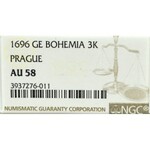 Austria, 3 kreuzer 1696 Prague