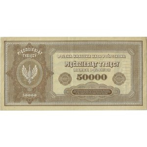 50000 marek polskich 1923 D