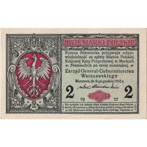 2 marki 1916 B generał 