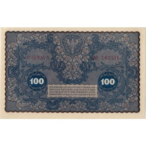 100 marek polskich 1919 IF SERJA Y