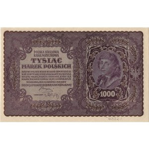 1000 marek polskich 1919 I SERJA DO