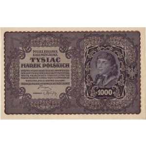1000 marek polskich 1919 I SERJA CP