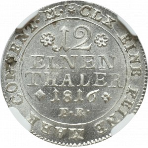 Germany, 1/12 thaler 1816