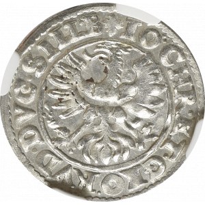 Śląsk, 3 Krajcary 1615 Legnica - Brzeg - NGC MS63