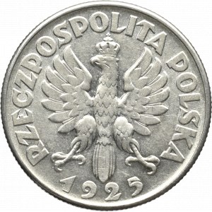 II Rzeczpospolita, 2 złote 1925 bez kropki