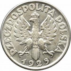 II Rzeczpospolita, 2 złote 1925 bez kropki