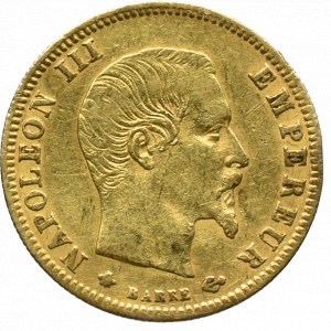 Francja, 5 Franków 1859 BB, Strasbourg