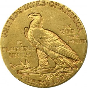 USA, 5 Dolarów 1911