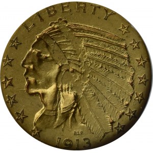 USA, 5 dolarów 1913