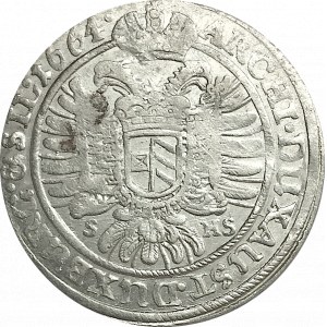 Śląsk, 15 Krajcarów 1664 Wrocław