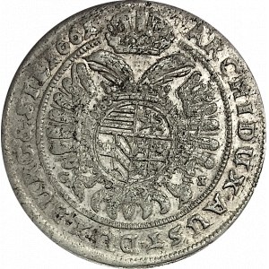 Śląsk, 15 Krajcarów 1662 Wrocław (R)