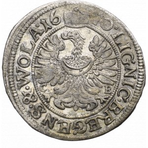Śląsk, księstwo legnicko-brzesko-wołowskie , 3 krajcary 1670 CB, Brzeg