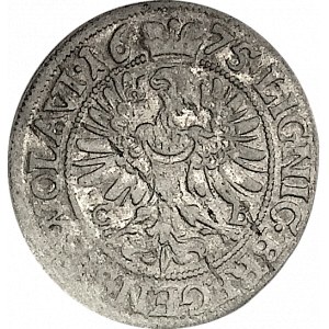 Śląsk, księstwo legnicko-brzesko-wołowskie, 3 krajcary 1675, Brzeg