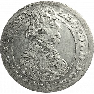 Śląsk, 15 Krajcarów 1664 GH Wrocław (R1)