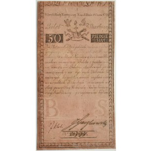 Kościuszko-Aufstand, 50 Zloty 1794, Serie A 20797