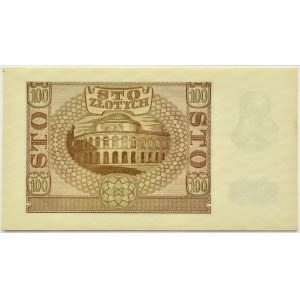 General Government, 100 zlatých 1940, série B, originál, PMG 64 - velmi vzácné!
