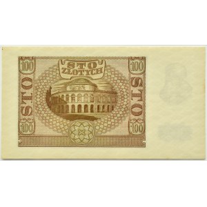Generalna Gubernia, 100 złotych 1940, seria B, Oryginalny, PMG 64 - bardzo rzadki!