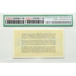 Orbis - Travel Agent voucher, 20 zloty, CI series, GDA 65 EPQ