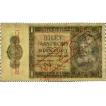 II RP, B. Chrobry, 1 zl. 1938, série H MODEL, PMG 64