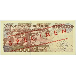III RP, Wł. Reymont, 1000000 złotych 1993, seria A, WZÓR No. 0127*, UNC