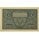 II RP, 5 značek 1919, II série E, Varšava