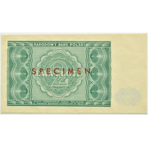 RP, 2 Zloty 1946, Warschau, SPECIMEN, UNC