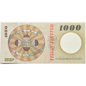 PRL, M. Kopernik, 1000 złotych 1965, seria M, UNC