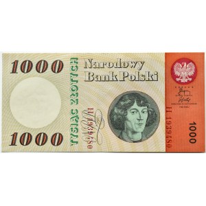 PRL, M. Kopernik, 1000 Zloty 1965, Serie H, UNC