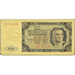 RP, 20 złotych 1948, seria GK, UNC