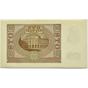 Generalgouvernement, 100 Zloty 1940, Serie B, ZWZ-Fälschung