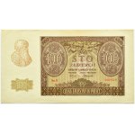 Generalgouvernement, 100 Zloty 1940, Serie B, ZWZ-Fälschung