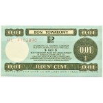 PeWeX, 1 cent 1979, seria HL, UNC