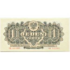 Volksrepublik Polen, Serie Lublin, 1 Zloty 1944, Serie CH, ....-owym